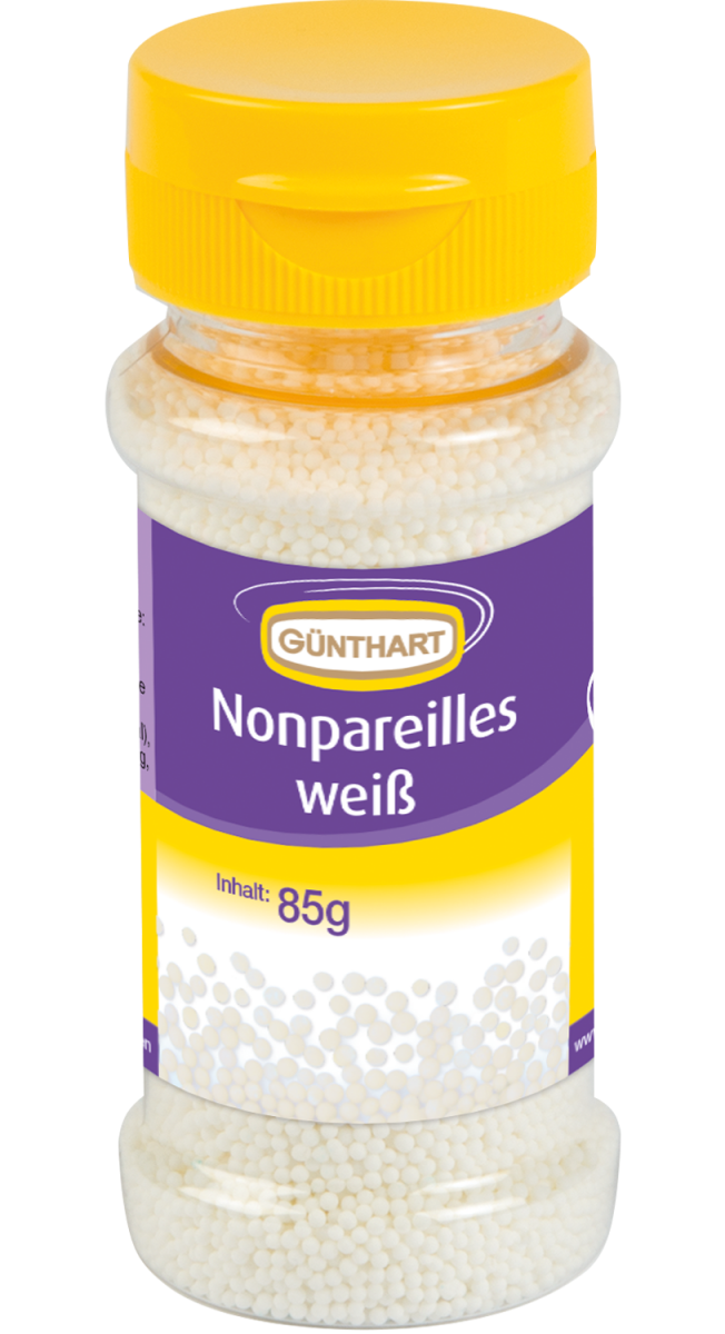 85g Nonpareilles, weiß 