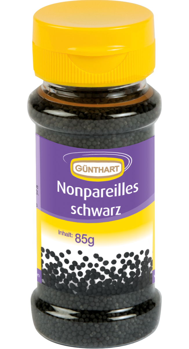 85g Nonpareilles, schwarz 