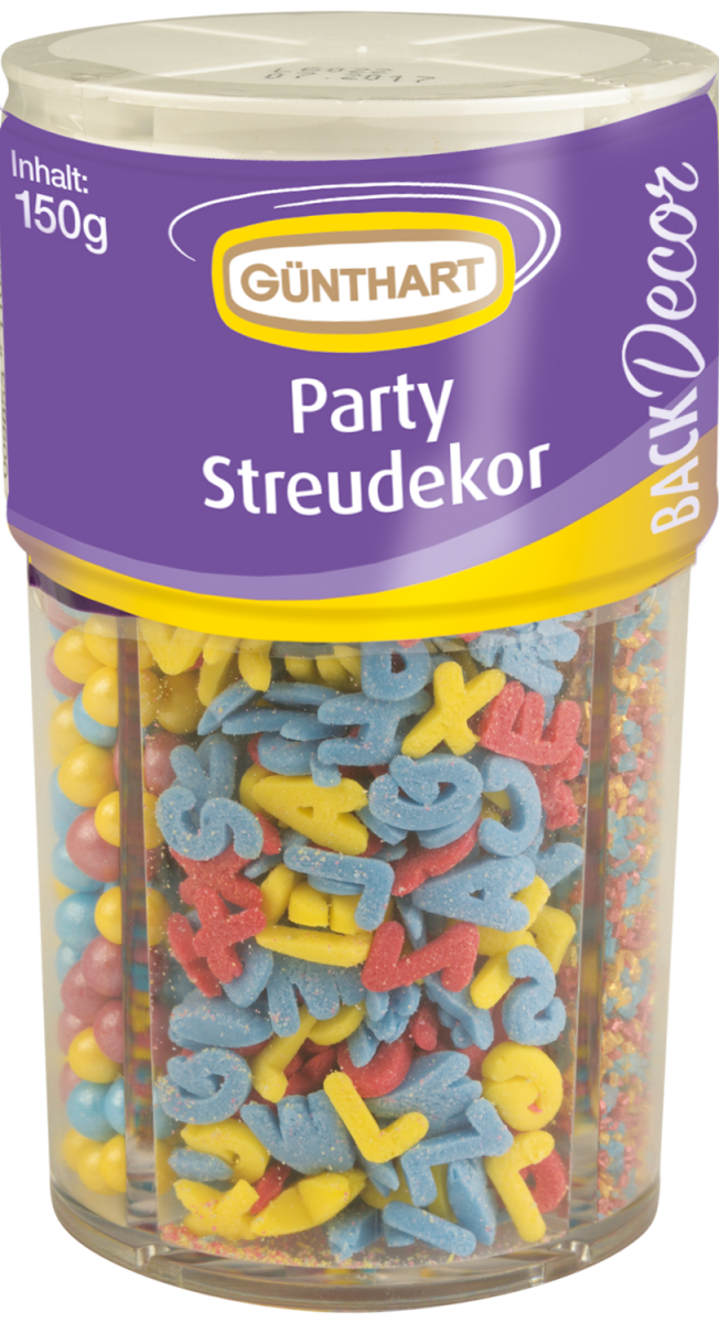 150g Streudekor Party 