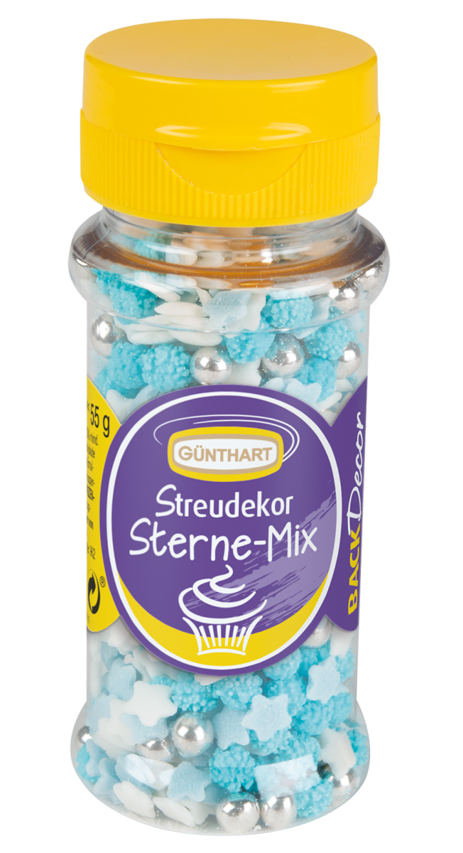 55g Streudekor Sterne-Mix 