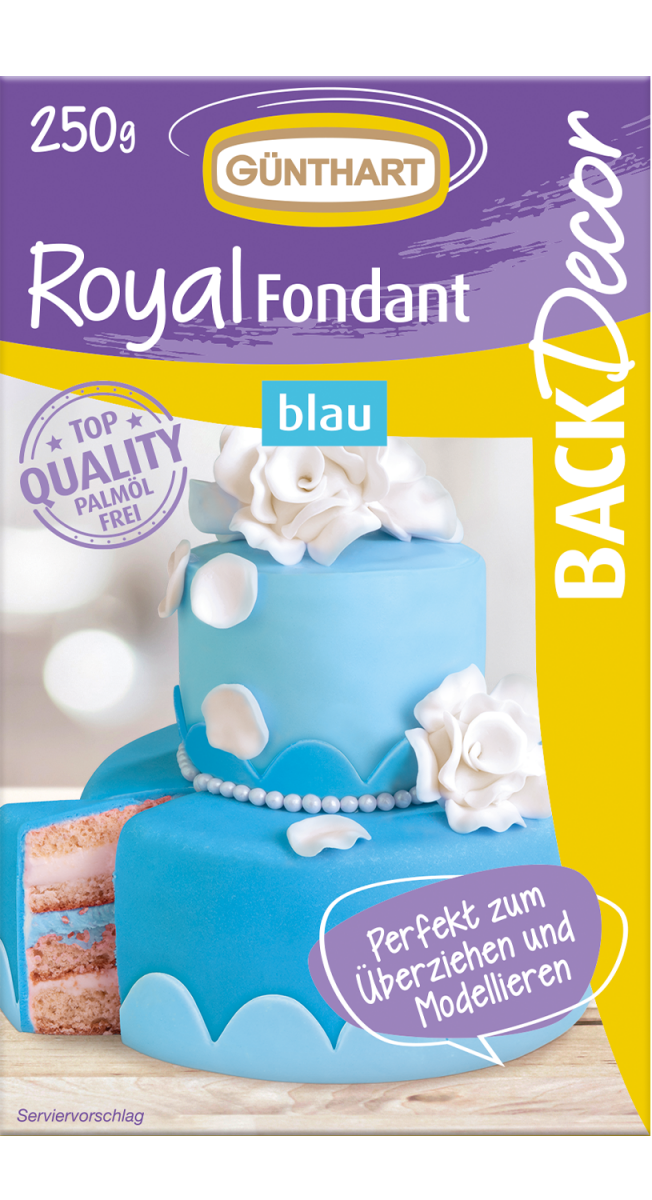 250g Royal Fondant, blue 