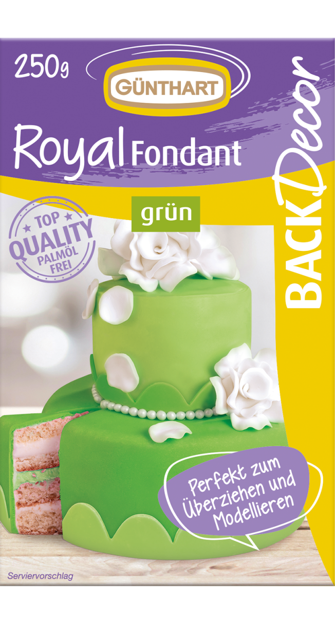250g Royal Fondant, green 