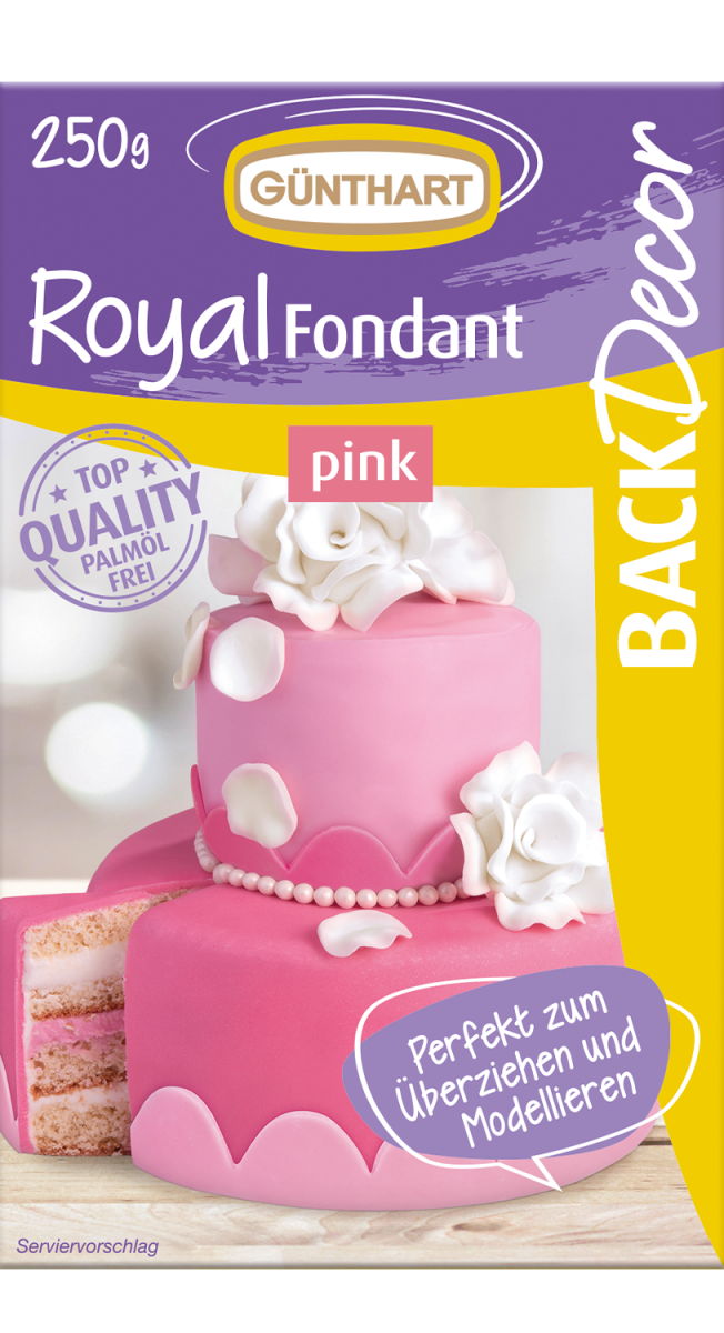 250g Royal Fondant, pink 