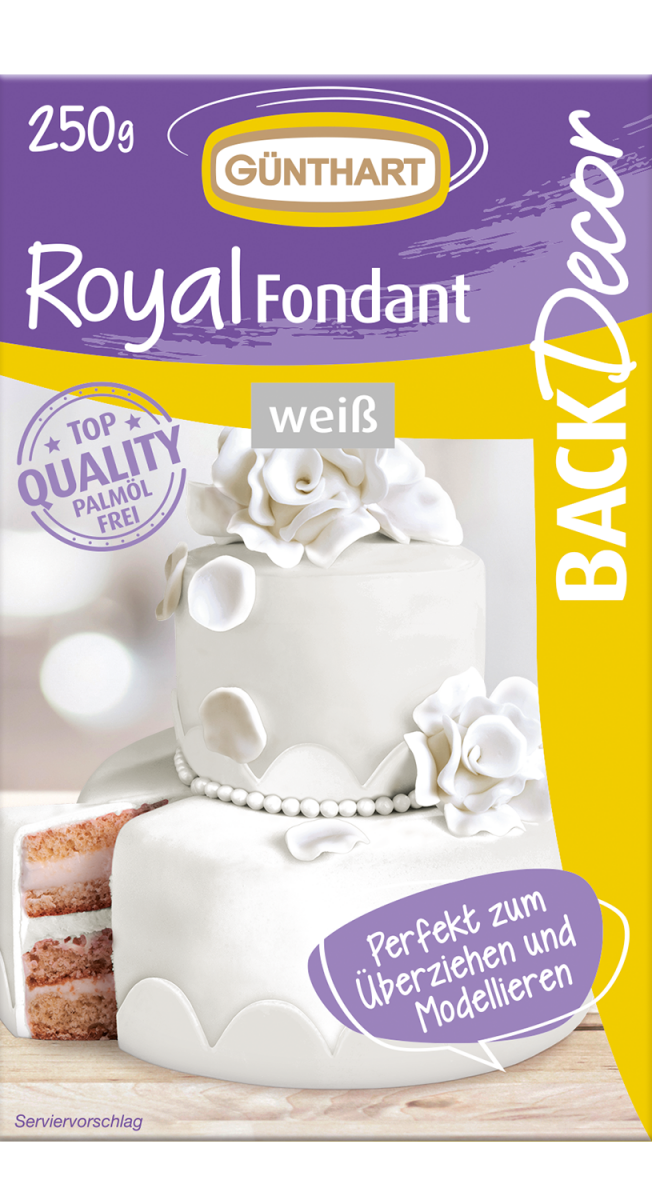 250g Royal Fondant, white 