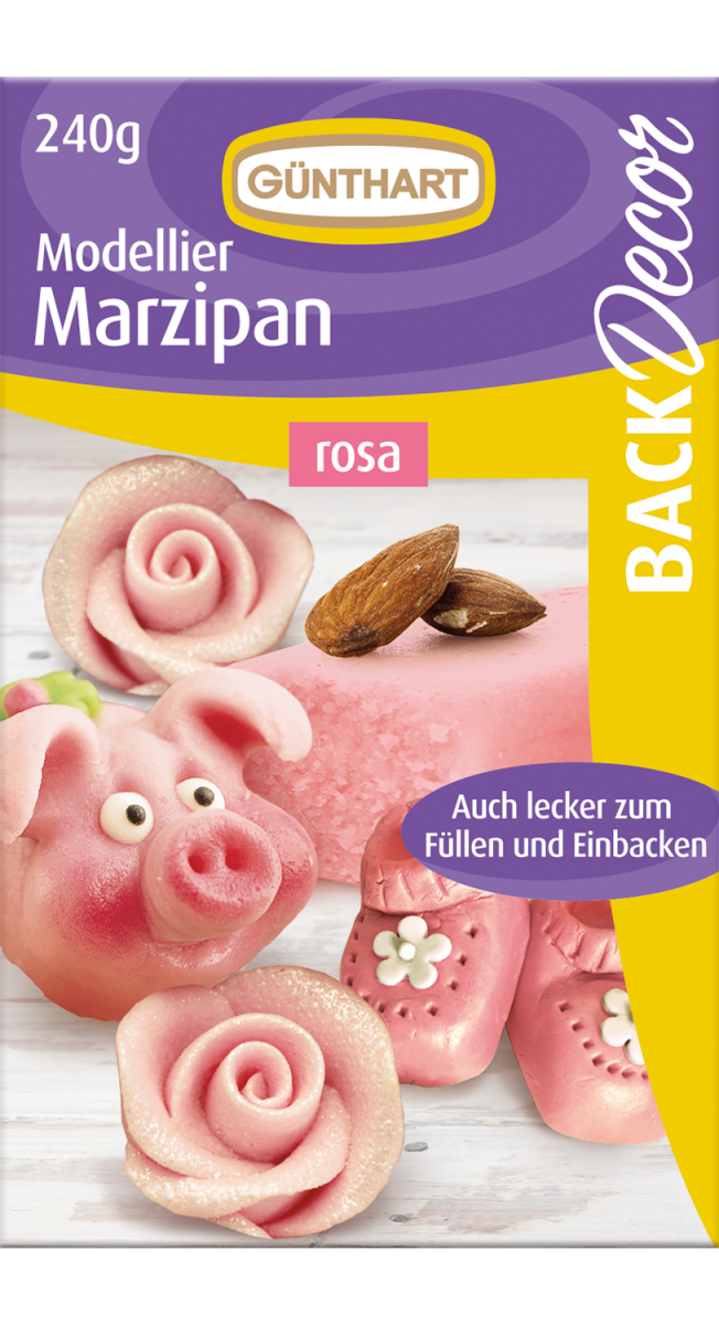 240g Marzipan rosa 