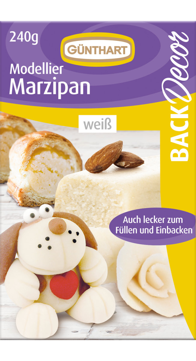 240g Marzipan weiß 
