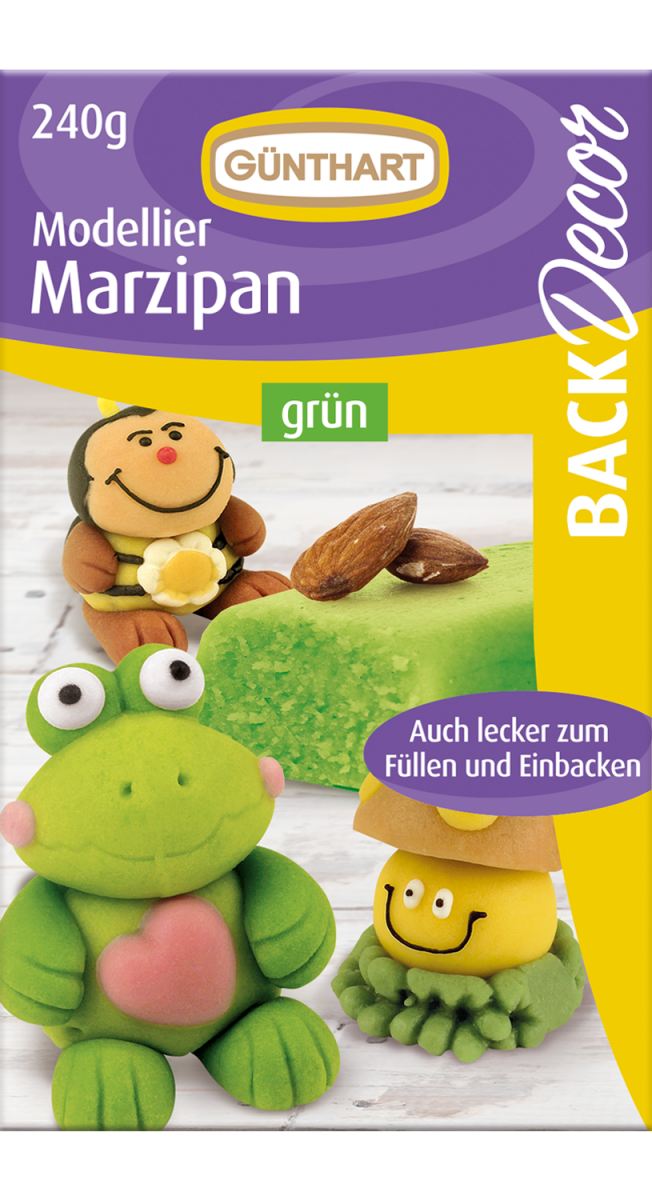 240g Marzipan, grün 