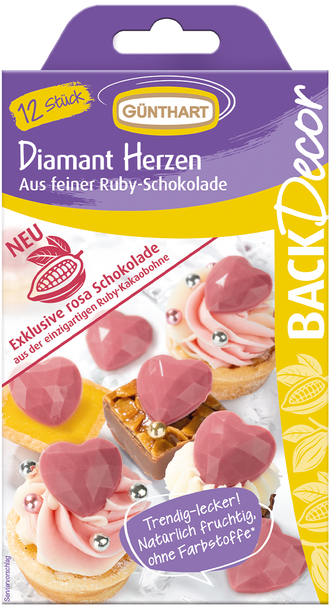 12 Diamant Herzen 