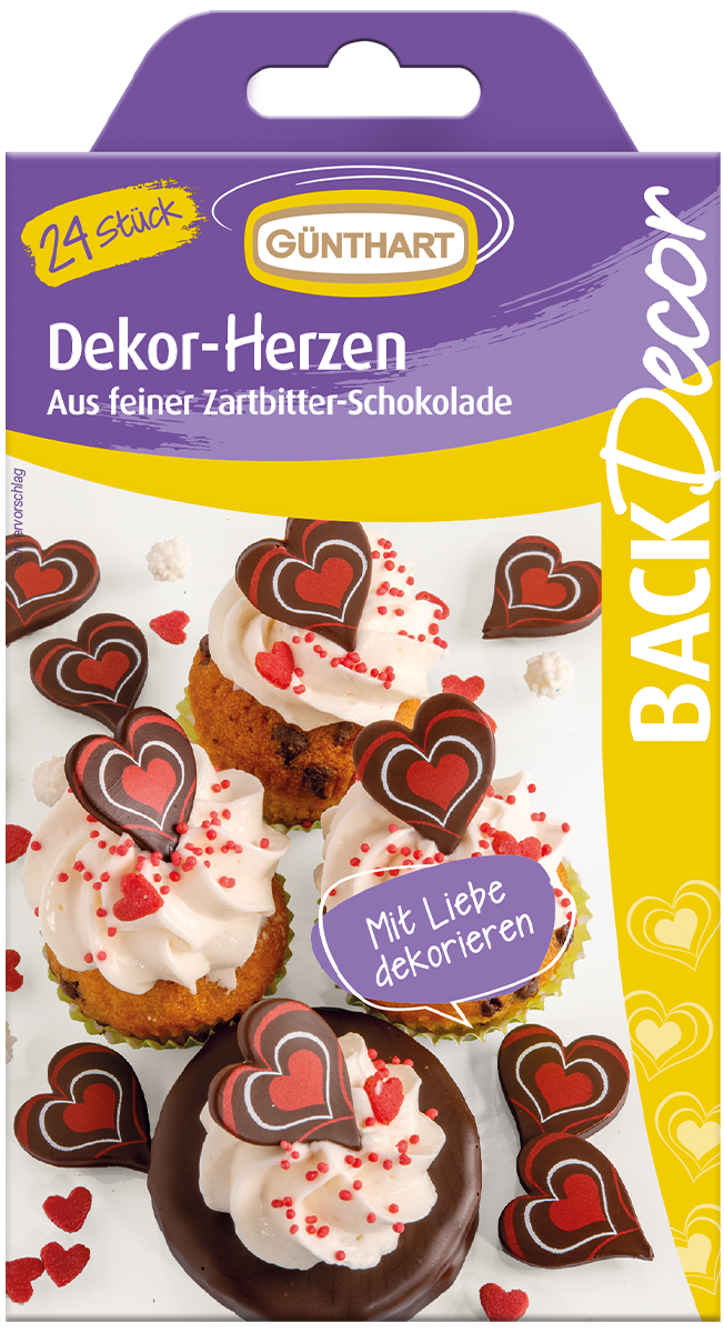 24 Dekor-Herzen 