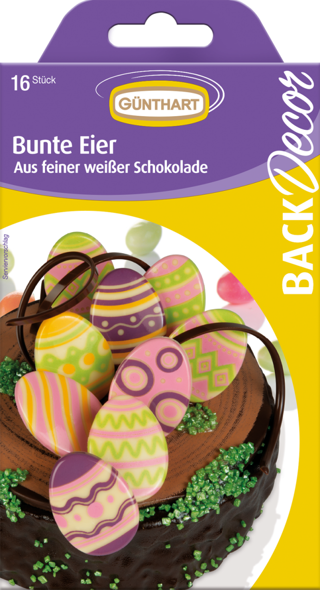 16 Bunte Eier 