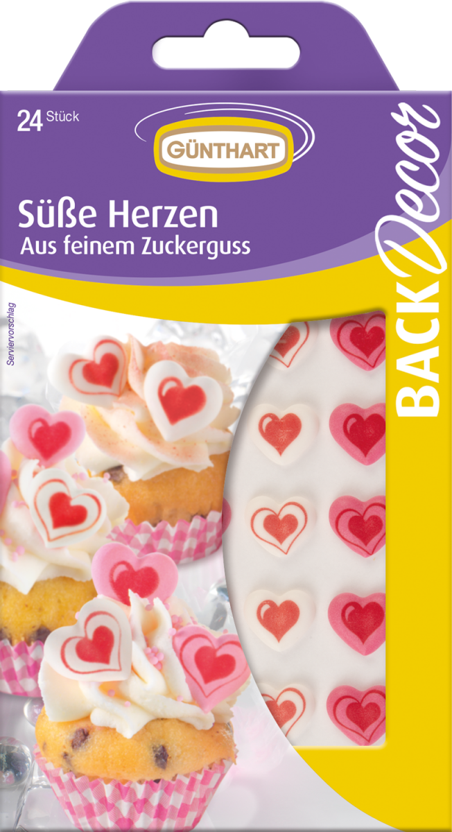 24 Süße Herzen 