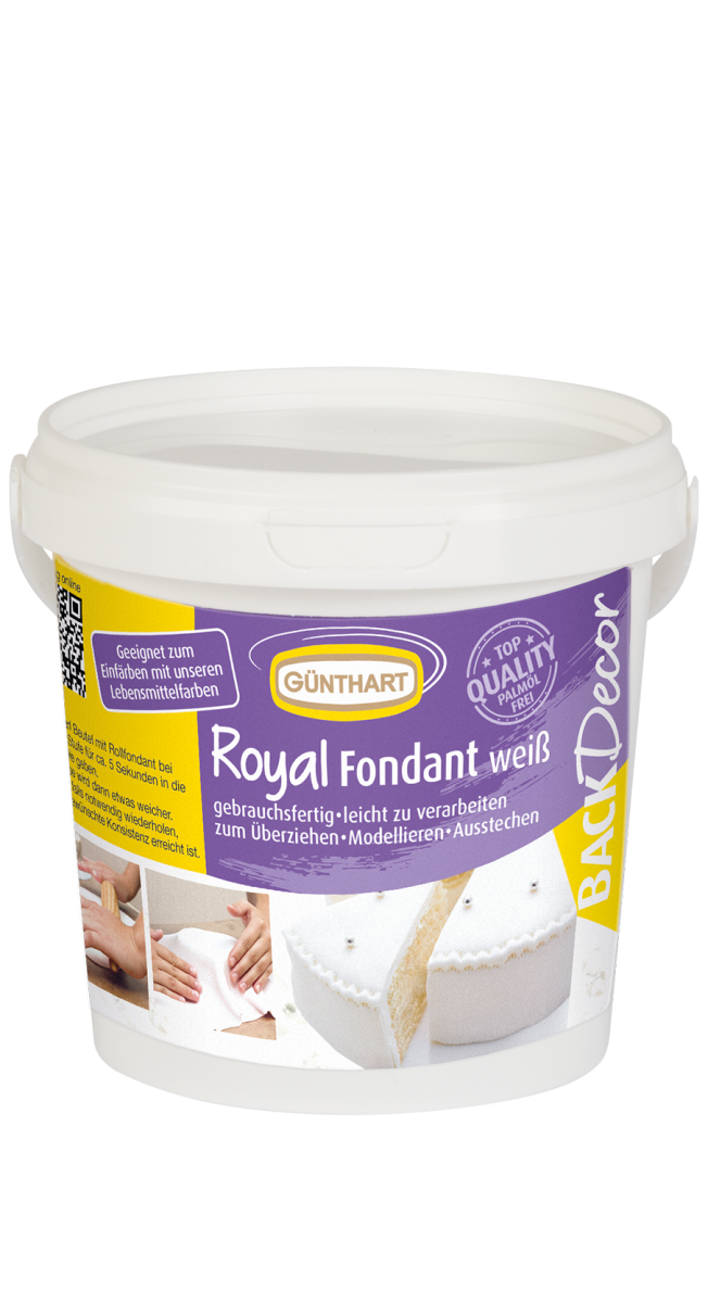 800g Rollfondant weiß 
