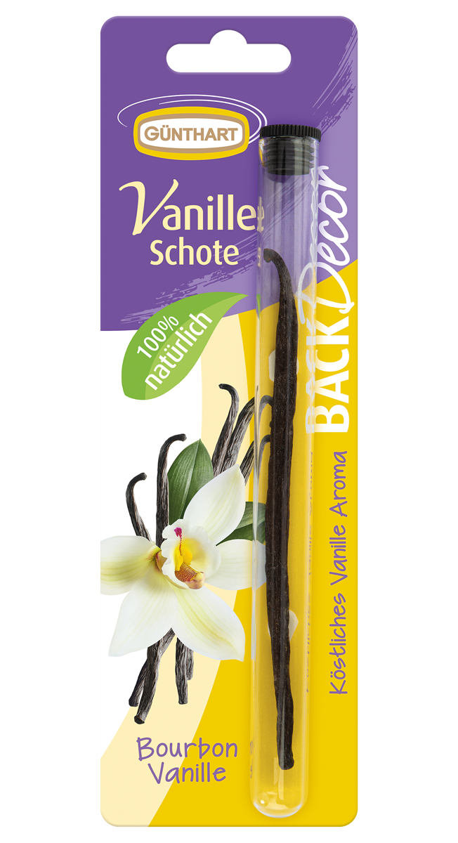 1 Vanilleschote aus Bourbon Vanille 