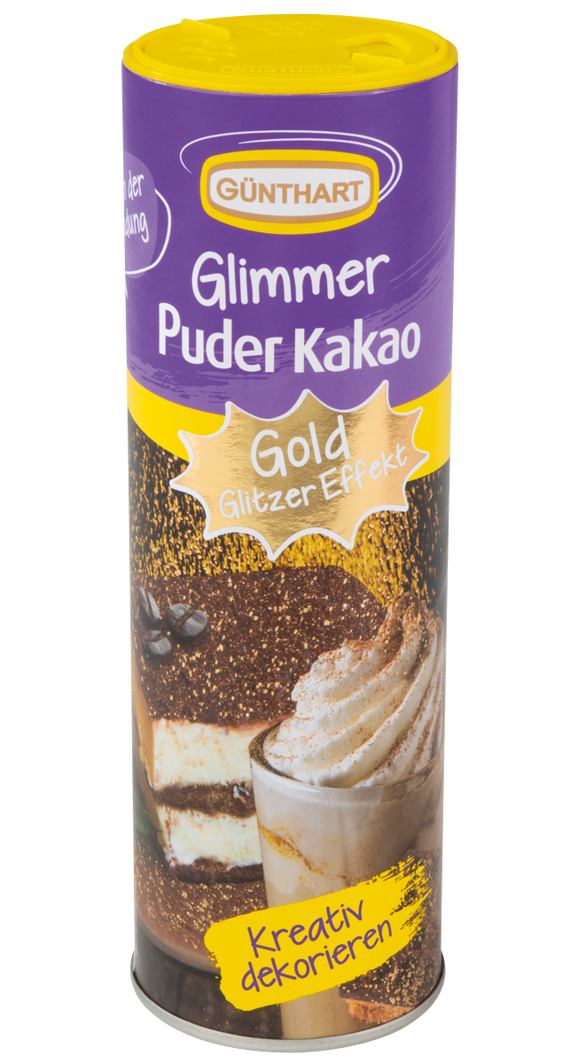 100g Glimmer Puder, Kakao 