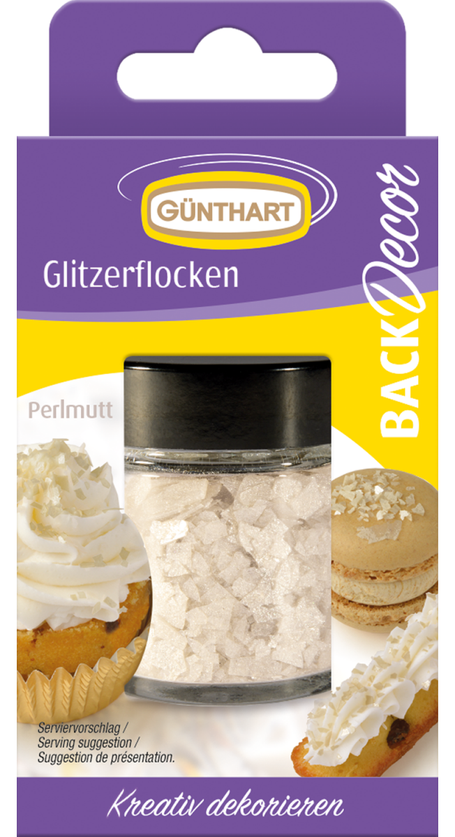 15g Glitzerflocken, perlmutt 