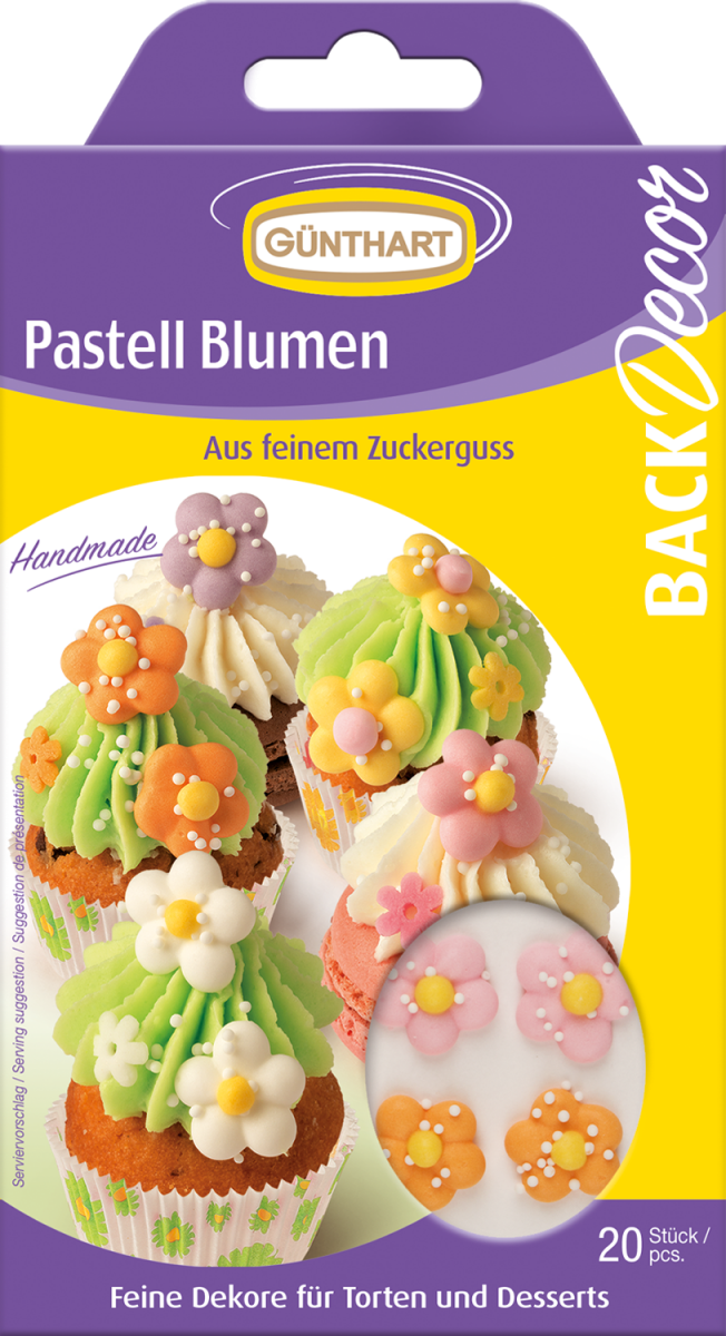 20 Pastell Blumen 