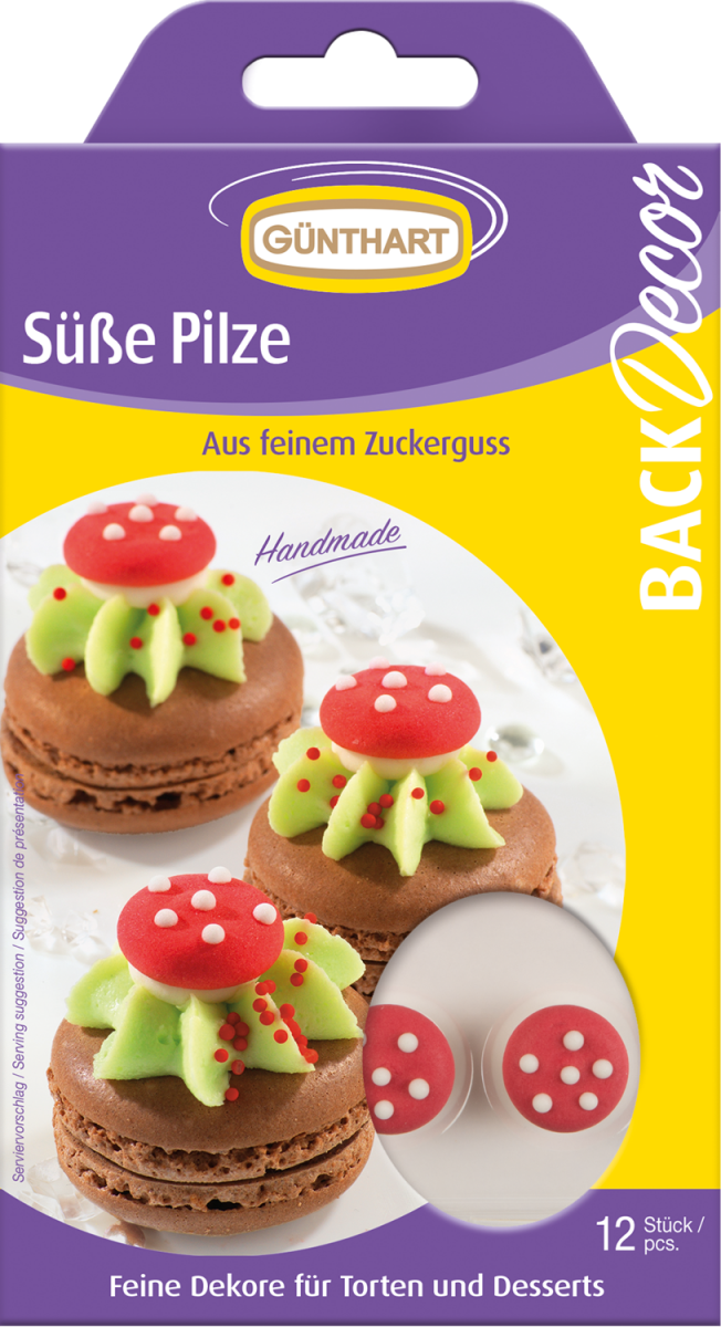 12 Süße Pilze 