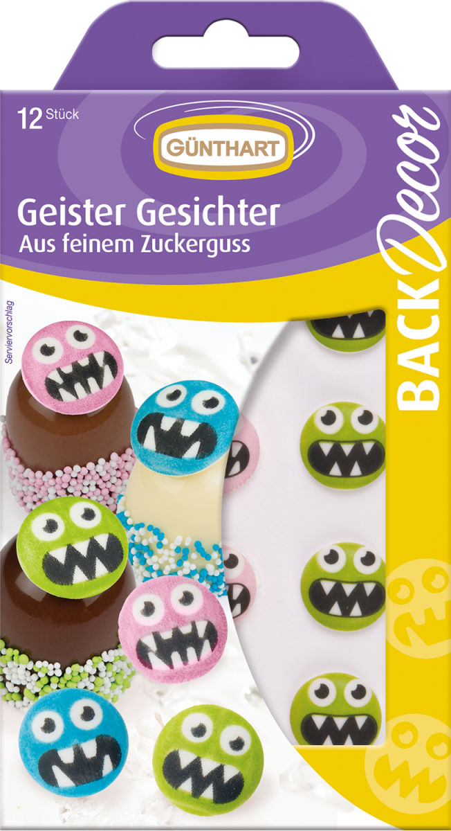 12 Geistergesichter 