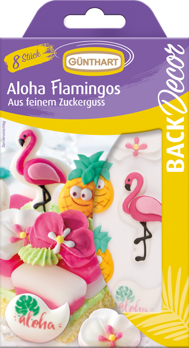 8 Aloha Flamingos 