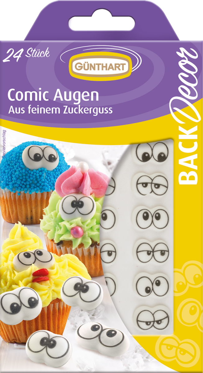 24 Comic Augen 