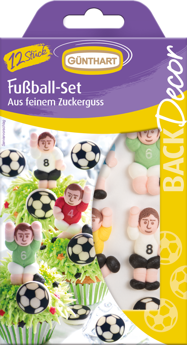 12 Fußball Set 