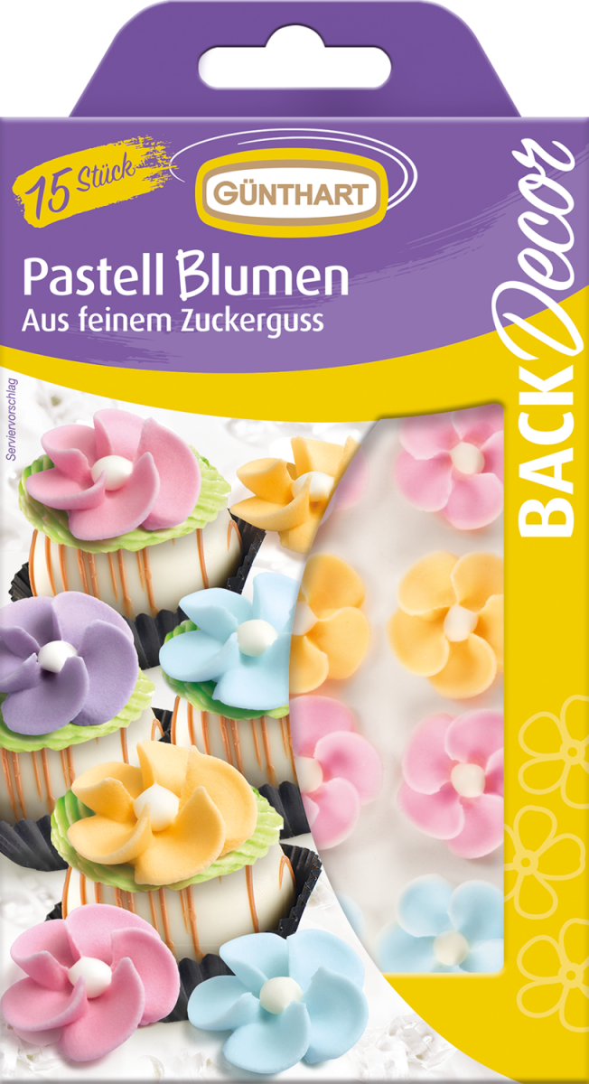 15 Pastell Blumen 