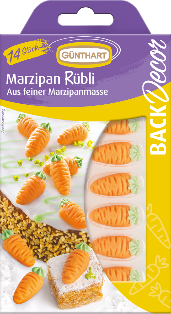 14 Marzipan Rübli 