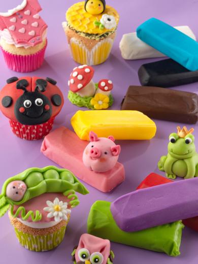 Rollfondant in vielen Farben